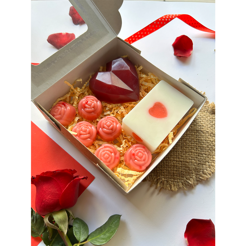 Valentine Soap Hamper